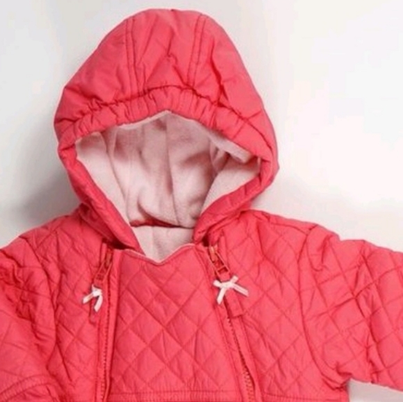 6/9 MONTHS MEXX Warm Fleece Lined Winter Bunting Bag EUC  - Picture 8 of 8